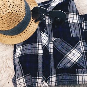 Purple Pink and White Flannel